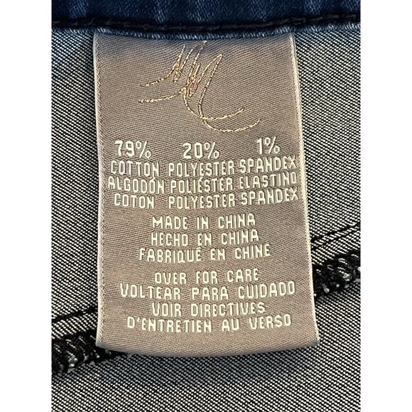 Melissa McCarthy Seven 7 Jeans Plus Size 20W Pencil Ankles Zip Skinny Stretch - Picture 6 of 14